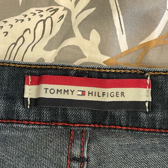 Tommy Hilfiger 33 x 34 Slim jeans medium wash blue denim casual cotton spandex - Picture 4 of 9